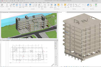 be your draftsman for architectural and structural 2d floor plan and 3d models