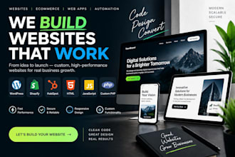 develop custom business websites
