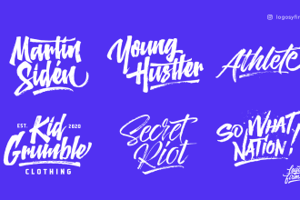 create a custom lettering design for twitch or youtube cover
