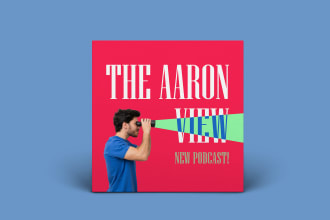 design an awesome podcast cover art