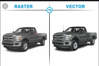 do vector tracing or recreate your logo in 4 hours