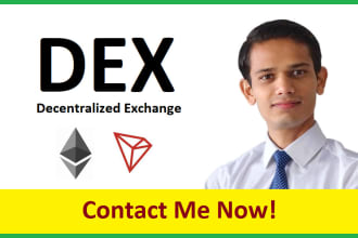 build secure decentralized exchange dex as forkdelta etherdelta