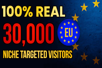 drive real europe eu targeted web traffic