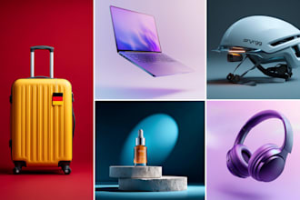 do 3d modeling, 3d rendering, 3d product animation in blender