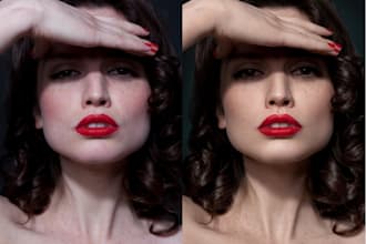 retouch your photo for professional look