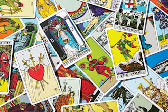 do tarot reading and gives you a simple yes or no and straightforward advice