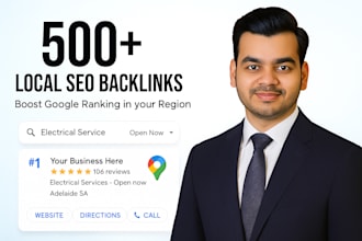 do 500 USA SEO backlinks citations high da authority link building service
