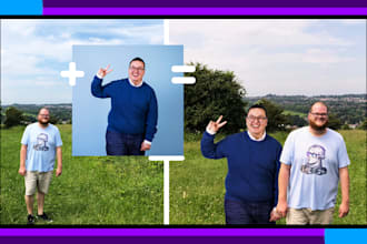 add or remove a person in a photo, realistic photoshop