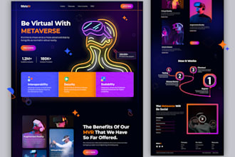 do website design and implement in wp, HTML,  react, shopify