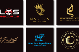 design minimalist custom luxury animal and pet logo