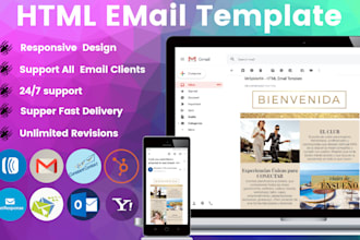 convert jpeg, png, psd to html email template and newsletter