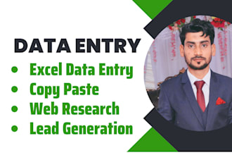 do data entry and clean up in excel quickly and accurately