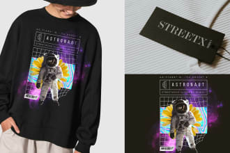 do urban streetwear tshirt design for your clothing brand