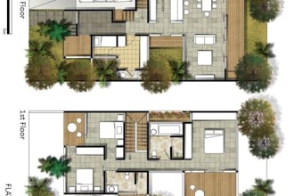 render your 2d floor plan in photoshop