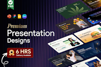 design powerpoint template, google slides, figma, canva ppt