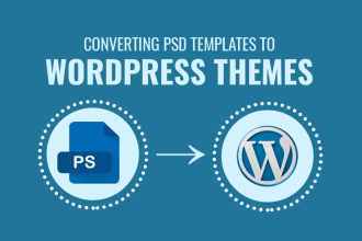 convert psd, xd, sketch, image or HTML to wordpress