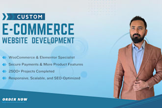 create professional ecommerce website