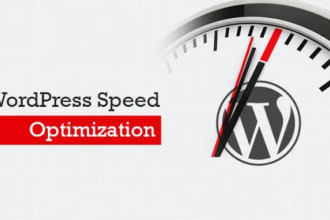 do wordpress website speed optimization, increase page speed