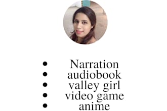 record a pro female voice over