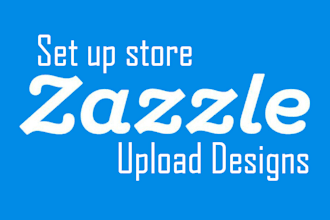 create zazzle store and add 100 products