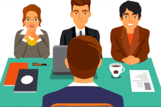 help you practice interviewing with 30 min behavioral interview