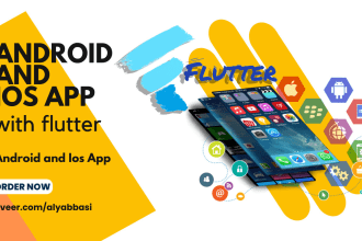 create mobile app development using flutter