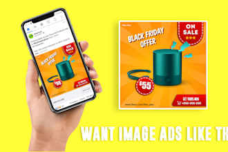edit unique and eyecatching instagram and facebook ads image