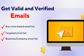 collect valid and verified email addresses, business leads and prospects