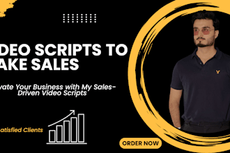write script for your business video that make sales