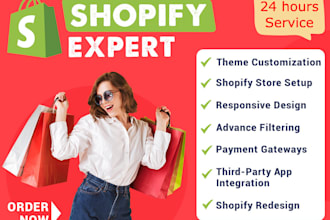 fix shopify issues and do custom coding in 24hrs
