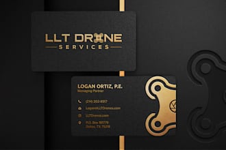 design luxury business cards with special finishing