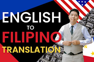 translate your english to accurate filipino language