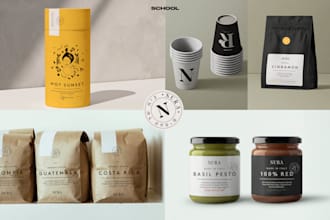 design your unique logo and branding