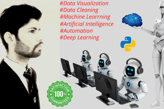 do machine learning, dl, ai and data science task in python