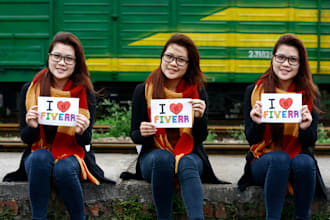 create an multi exposure photo of me holding your 3 signs