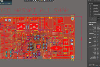 make any schematic desgin and pcb layout