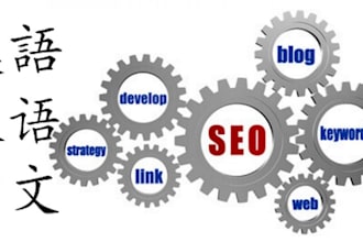 write SEO content in chinese
