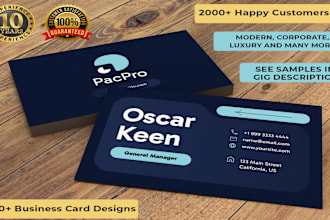 do professional business card design