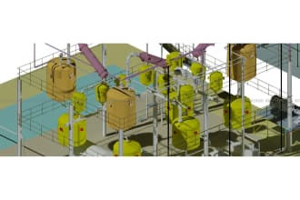 do 3d modeling and layout design of chemical plants