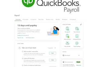 setup a quickbooks online payroll service for small business