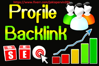 create white hat SEO profile backlinks to boost traffic