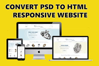 convert psd to html,pdf to html, sketch to html, xd to html