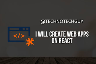 create web apps on react