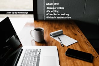 provide professional resume, cv, linkedin profile