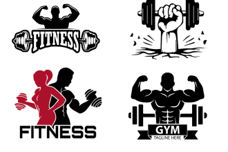 design 2 killer gym, fitness, health and sports logo