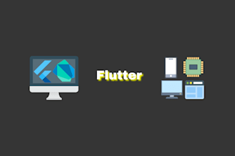 develop android and ios app using flutter