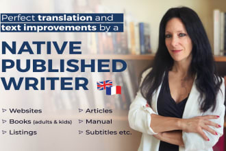 flawlessly translate your text from english to french