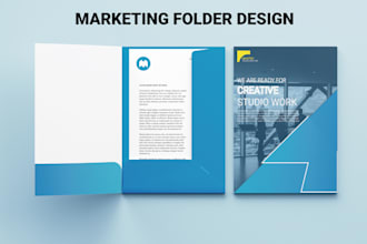 do presentation folder design