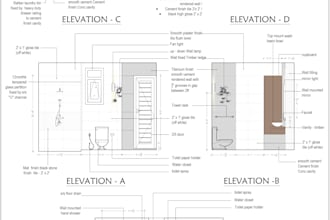 convert your simple sketch to autocad drawing