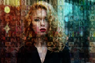 create the perfect photo mosaic or collage for nft